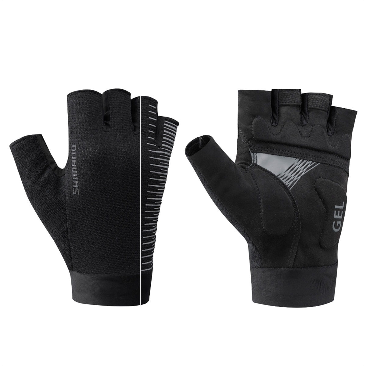Guantes Ciclismo Shimano Classic Con Gel (Black) - Imagen 3