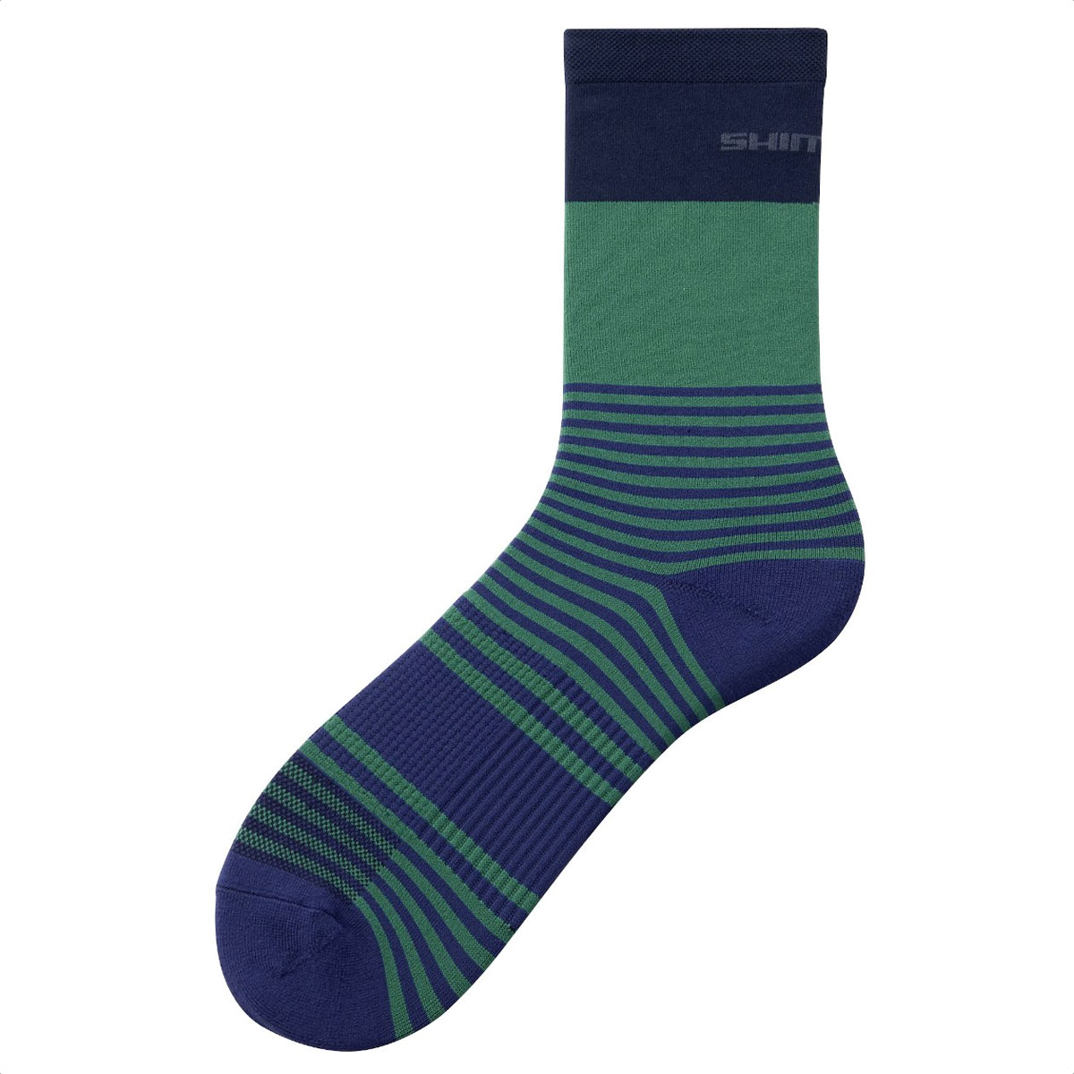 Medias Ciclismo Shimano Original Tall Socks (Green) - Imagen 2