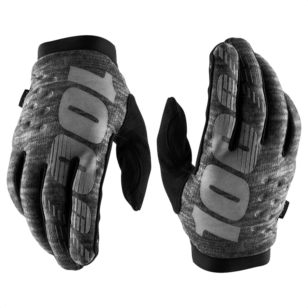 Guantes Térmicos 100% Ride100percent Brisker (Heather Grey) - Imagen 2
