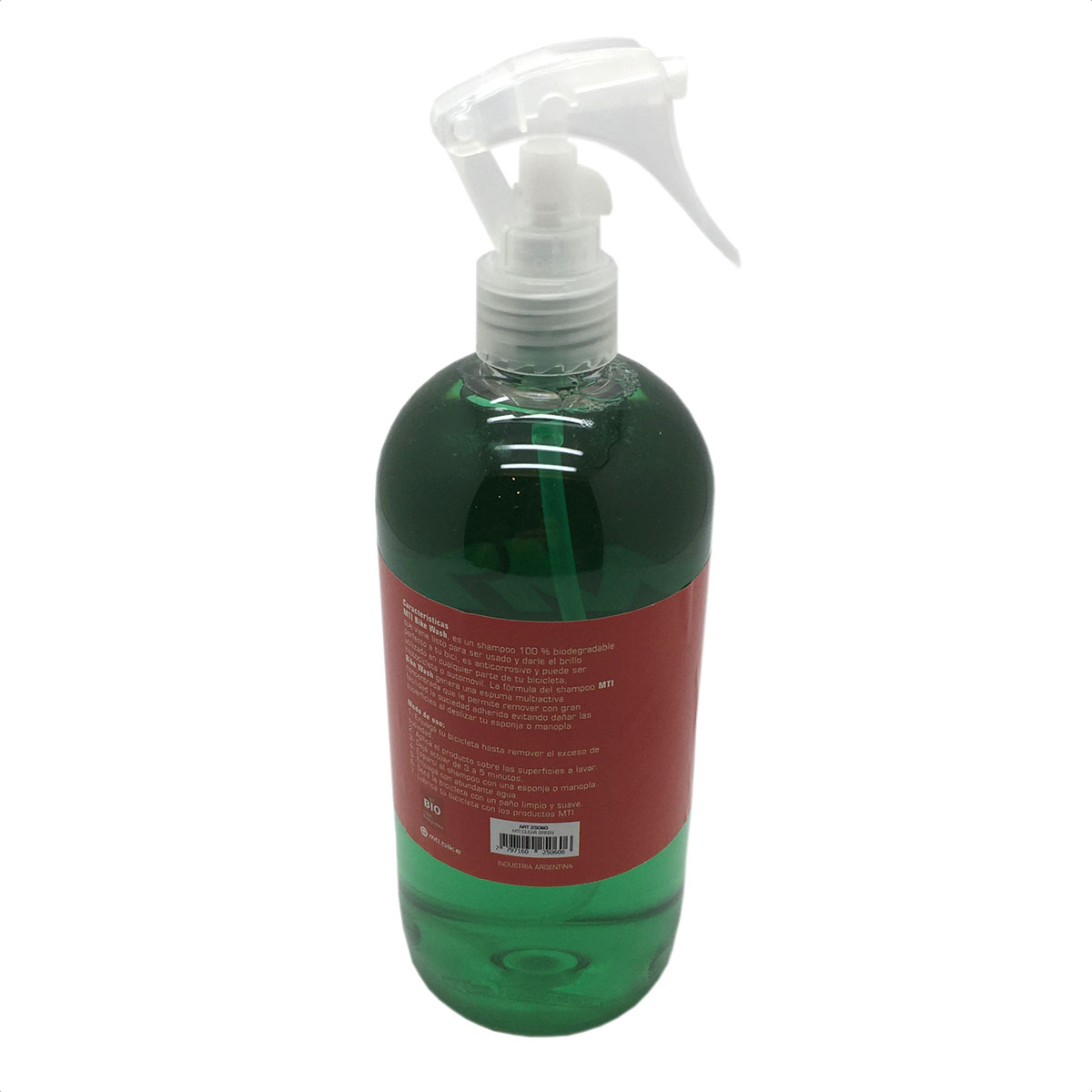 Shampoo Para Bicicleta Mti Bike Wash (500ml) - Imagen 2
