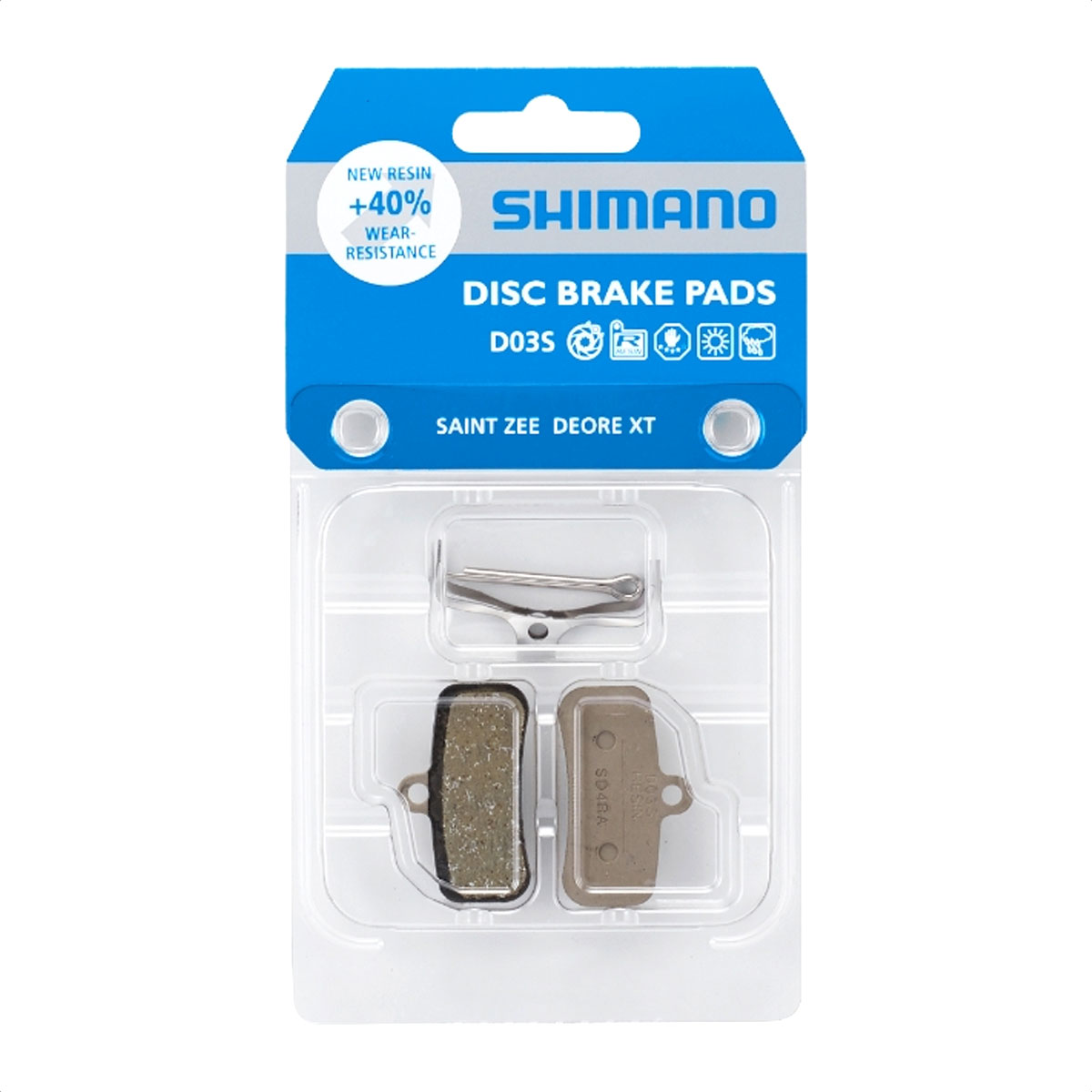 Pastillas Freno A Disco Shimano D03S Resina (Blíster) - Imagen 3