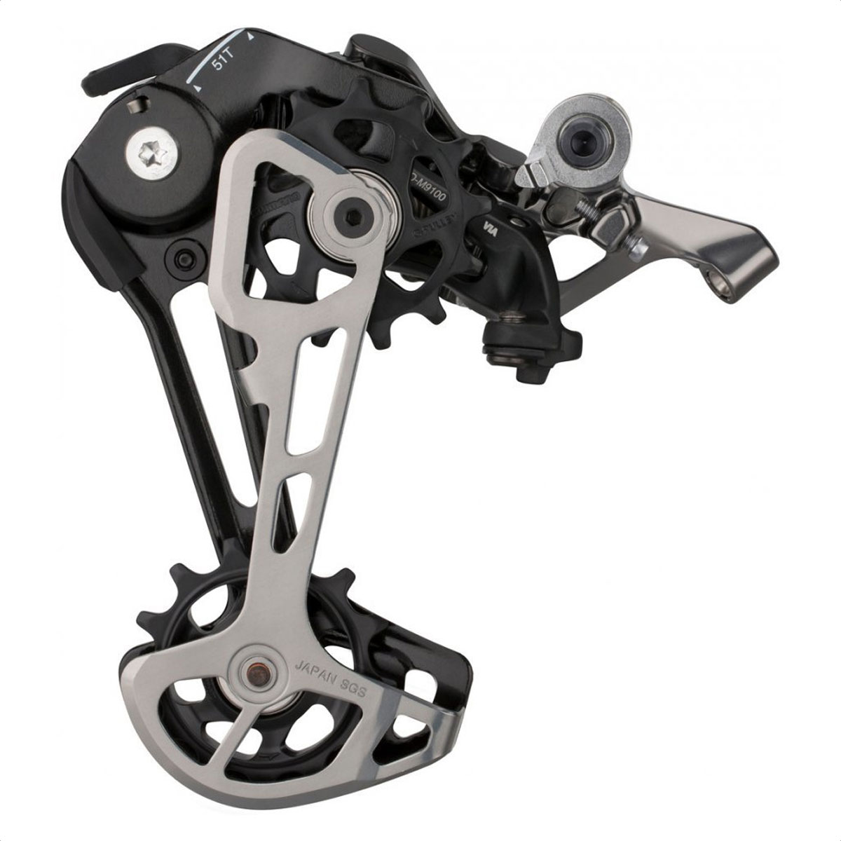 Pata De Cambio Shimano M9100-GS XTR 11/12v - Imagen 2