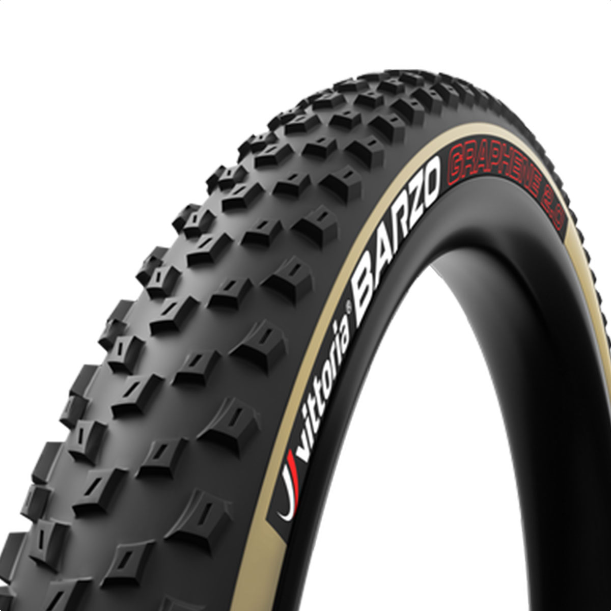 Cubierta Vittoria Barzo Xc-race 29x2.25 (Tan/Black/Black)