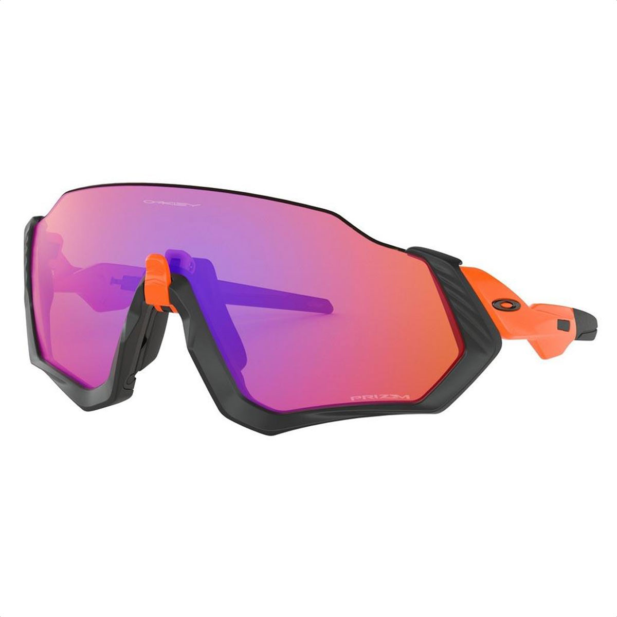 Lentes De Sol Oakley Flight Jacket (Orange - Prizm Trail)