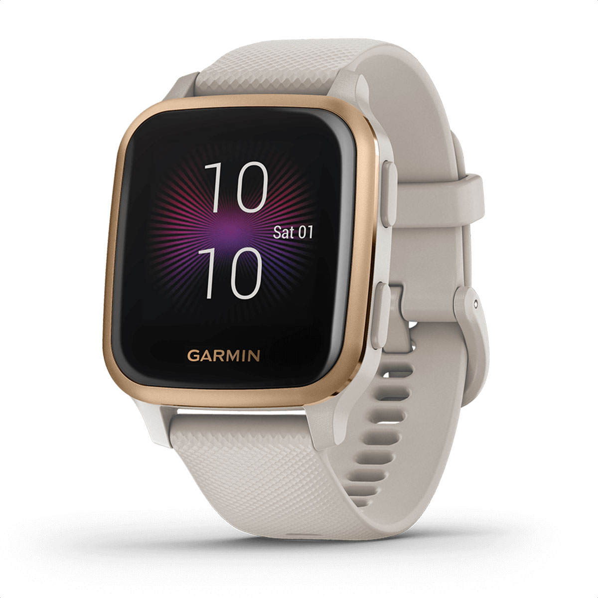Reloj Smartwatch Garmin Venu SQ Music (Light Sand/Rose Gold)