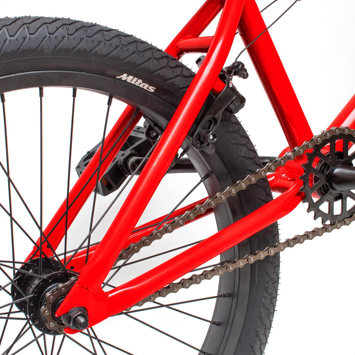 Bicicleta Glint Zero Bmx Freestyle R20 (Roja) - Imagen 3