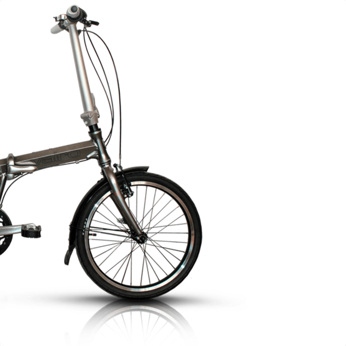 Bicicleta Plegable Vairo Mint Folding Tourney 7v (Grey) - Imagen 3