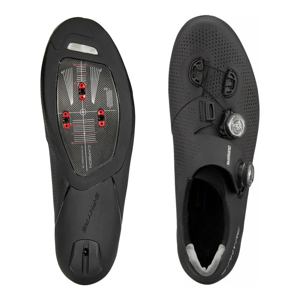 Zapatillas De Ruta Shimano S-phyre RC901 (Black) - Imagen 3
