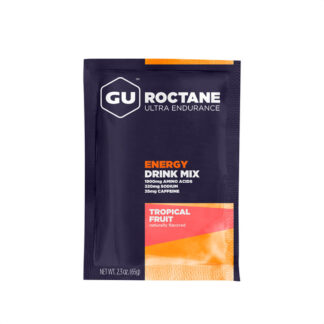 Gu Roctane Energy Drink Mix Energía Isotónica (Tropical Fruit - 35mg Caffeine)