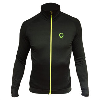 Campera Ciclismo Frizada Qdos (Negra)