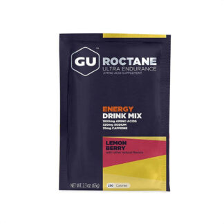 Gu Roctane Energy Drink Mix Energía Isotónica (Lemon Berry - 35mg caffeine)