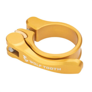 Wolf Tooth Seatpost Clamp Ultra Light QR 31.8mm (Gold)