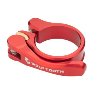 Wolf Tooth Seatpost Clamp Ultra Light QR 31.8mm (Red)