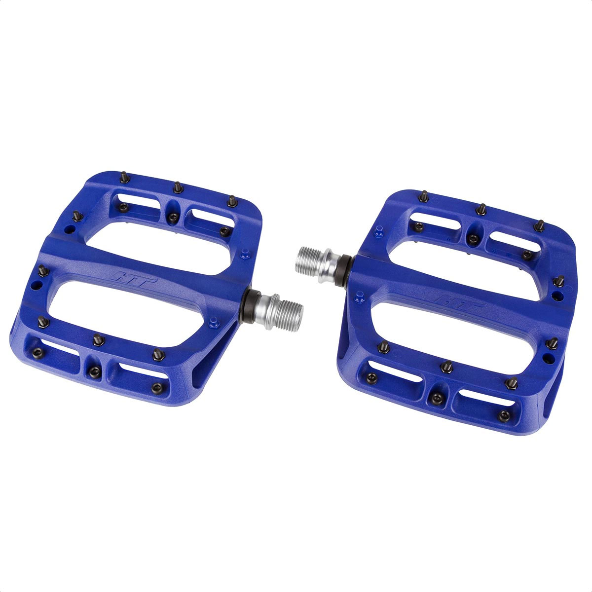 Pedales Plataforma HT Nano PA03A Mtb Dh Freeride (Dark Blue) - Imagen 2
