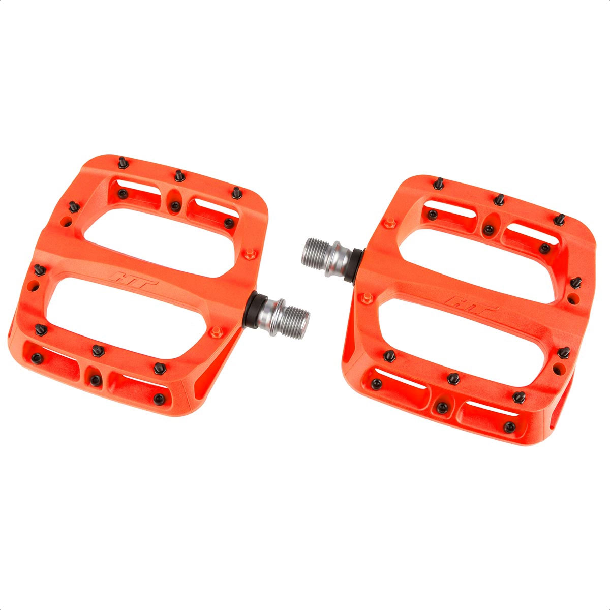 Pedales Plataforma HT Nano PA03A Mtb Dh Freeride (Orange) - Imagen 2