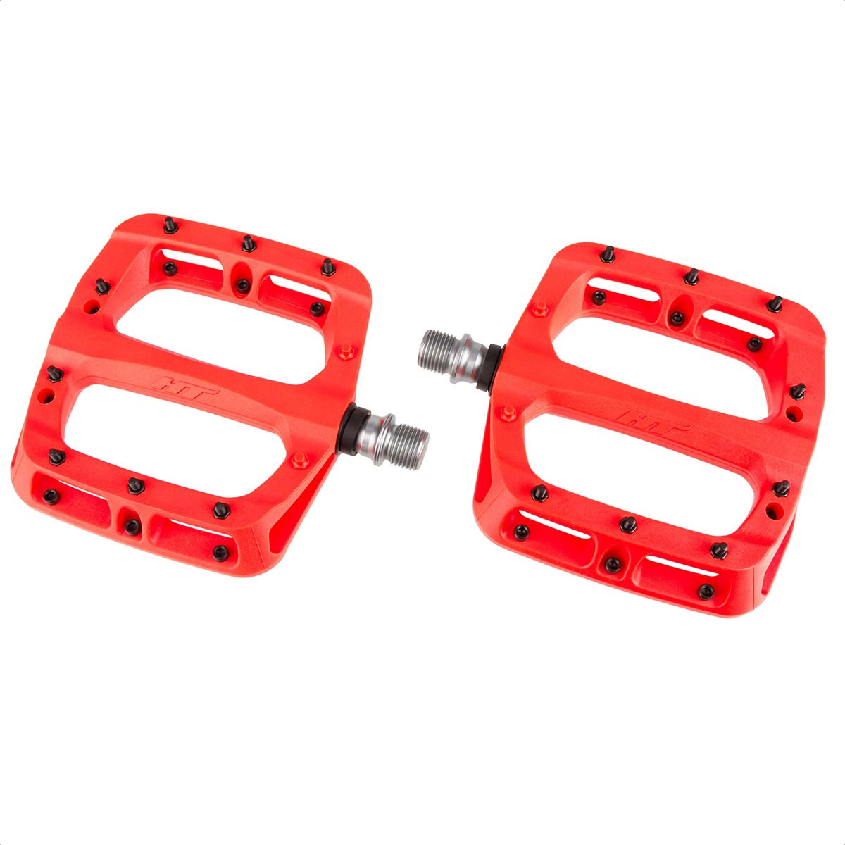 Pedales Plataforma HT Nano PA03A Mtb Dh Freeride (Red) - Imagen 2