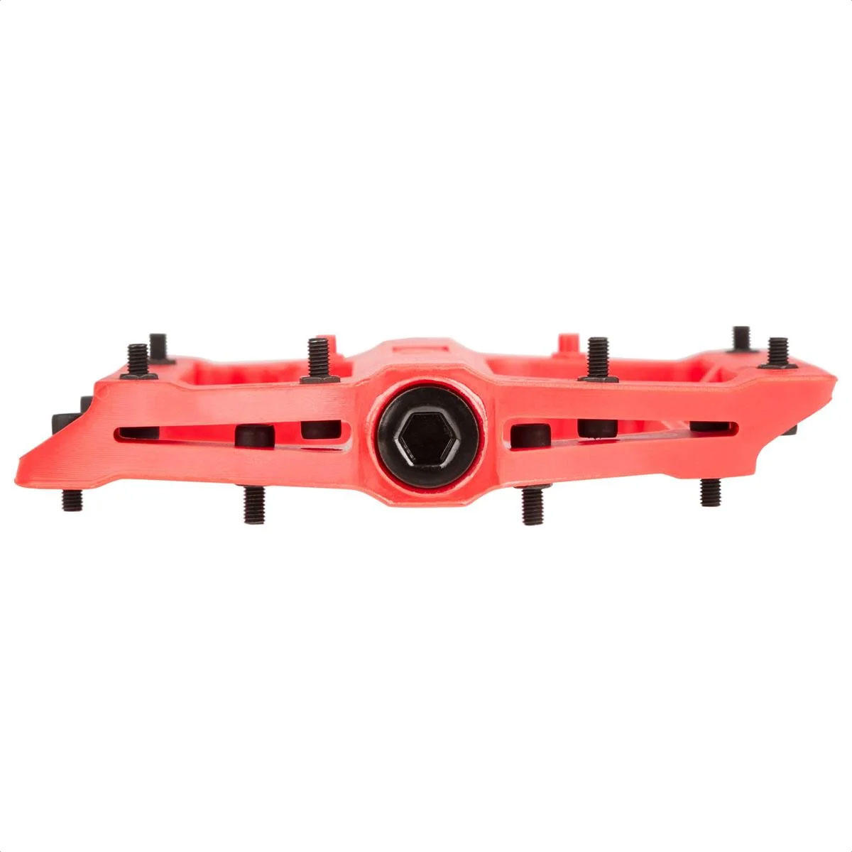 Pedales Plataforma HT Nano PA12A Mtb Dh Freeride (Red) - Imagen 3