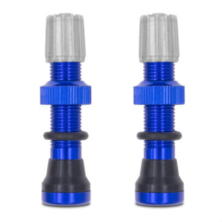 Válvulas Schrader Tubeless Encore Aluminio 40mm (Azul)