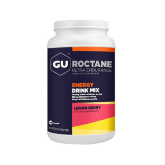 Gu Roctane Energy Drink Mix Energía 24 Servicios (Lemon Berry - 35mg caffeine)