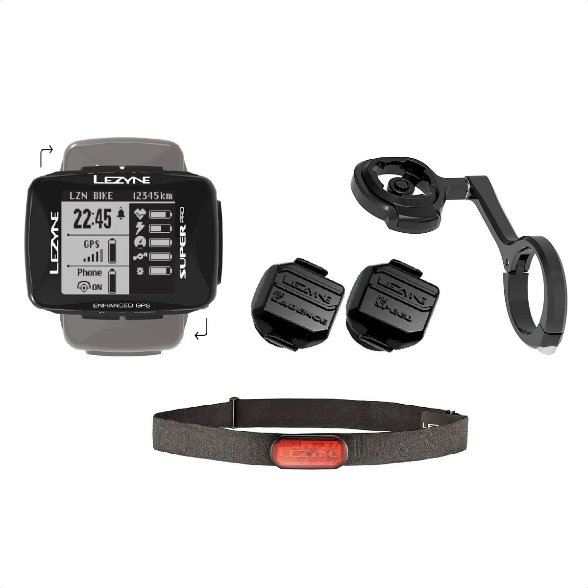 Ciclocomputadora GPS Lezyne Super Pro HR / Pro SC Loaded - Imagen 2
