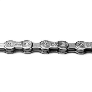 Cadena Tec-pwr C10 Shimano Sram Campagnolo 10v (Silver/Gray - Silver Pin)