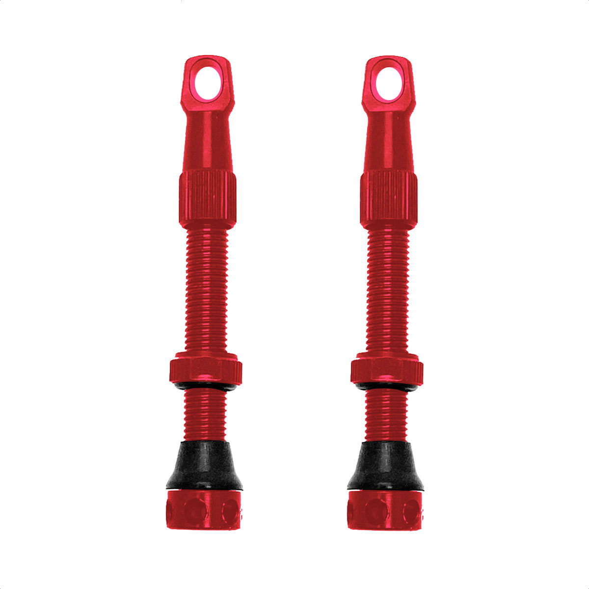 Válvulas Presta Tubeless Encore Premium 44mm (Rojo)