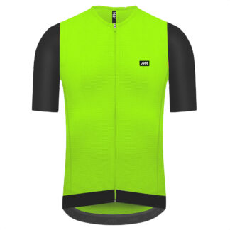 Jersey Manga Corta Magenta 8.9 Escalador (Verde Fluo)
