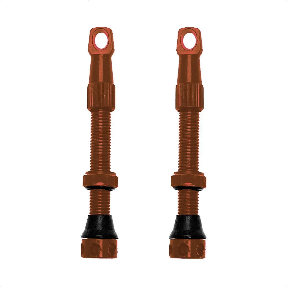 Válvulas Presta Tubeless Encore Premium 44mm (Marrón)