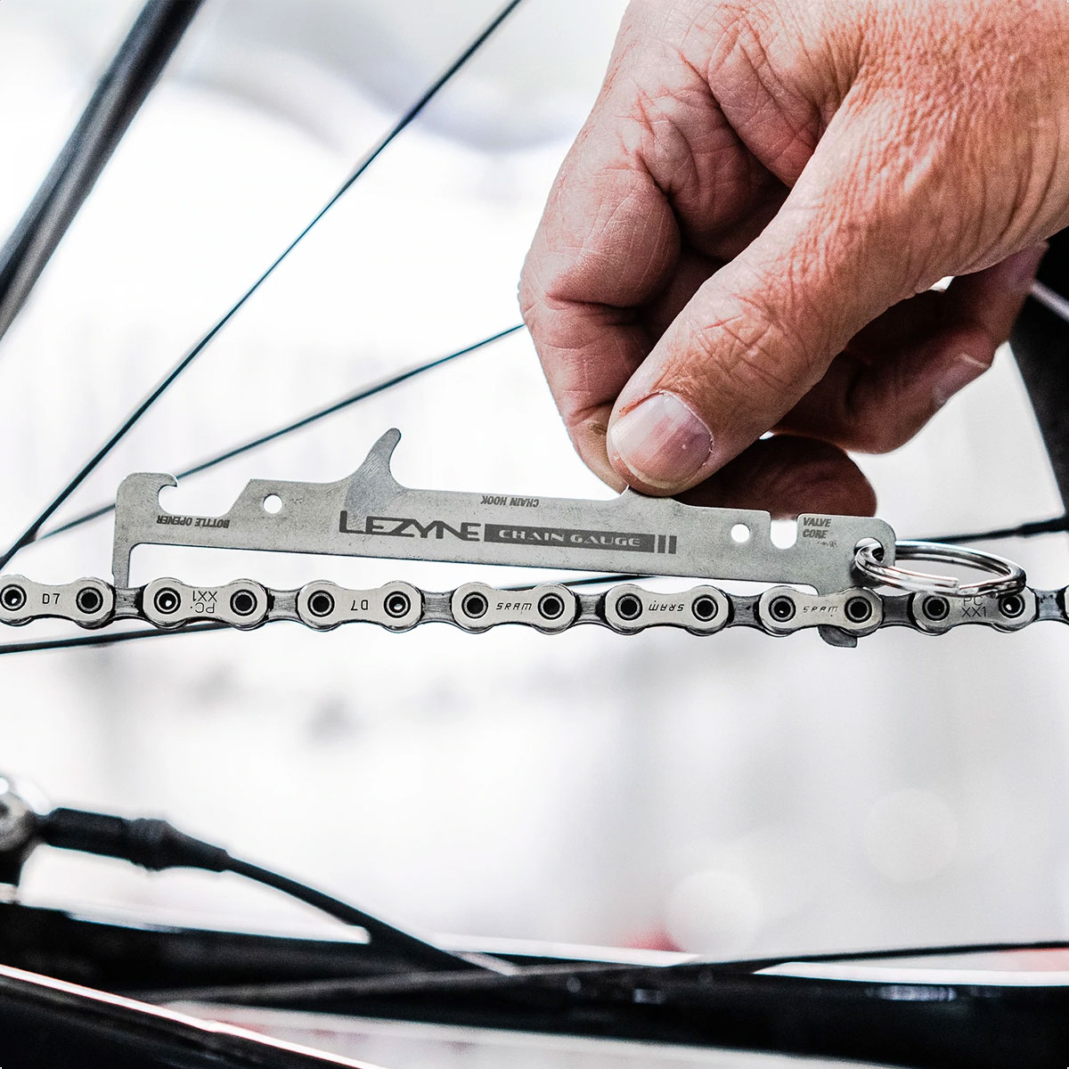 Medidor Desgaste De Cadena Lezyne Chain Gauge - Imagen 3