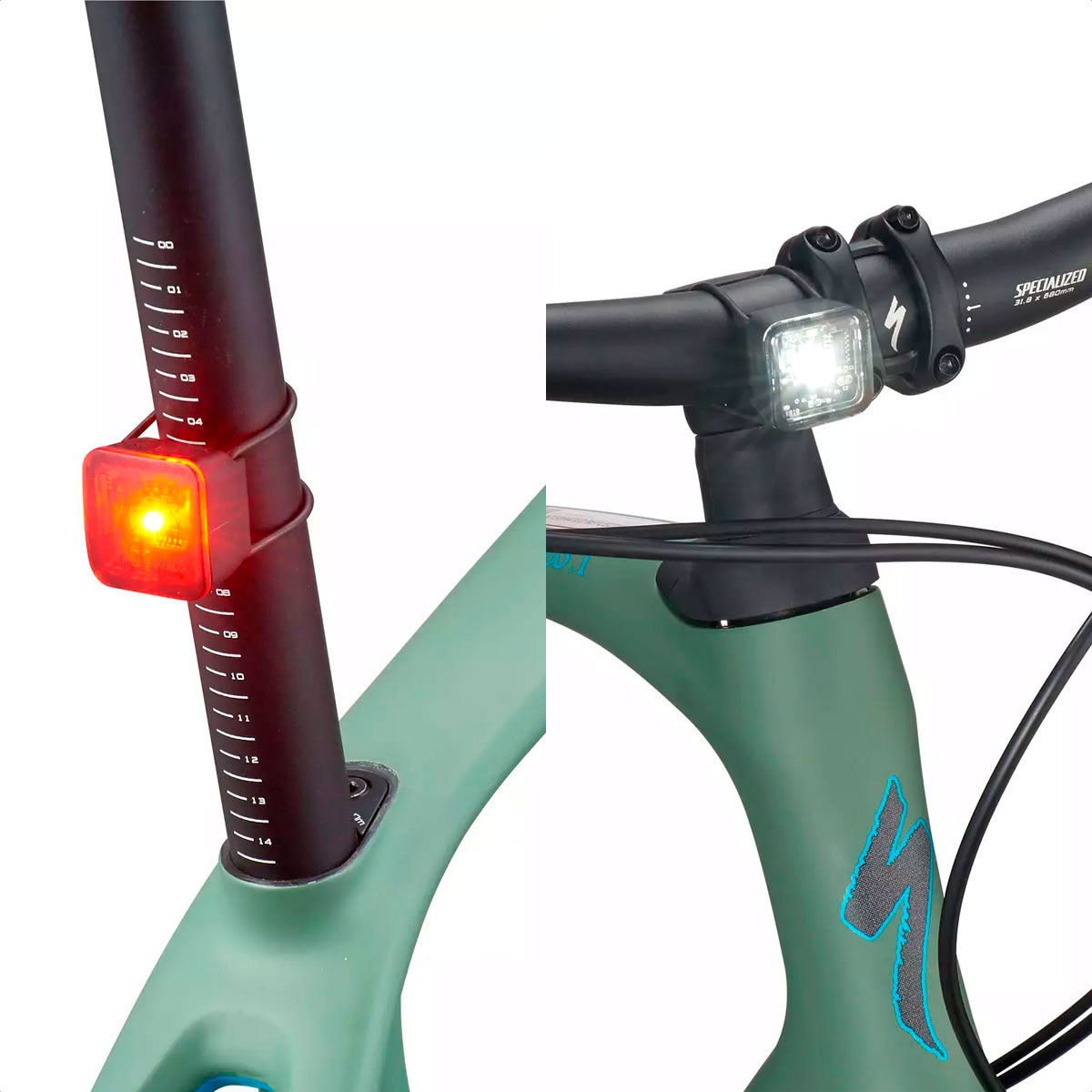 Luz Led Trasera y Delantera Specialized Flash Headlight/Taillight Combo - Imagen 3