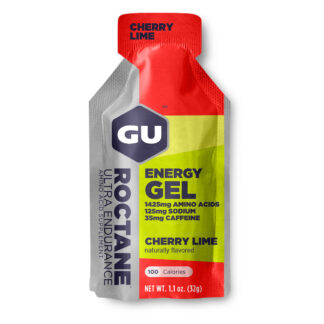 Gu Roctane Energy Gel (Cherry Lime - 35mg cafeína)