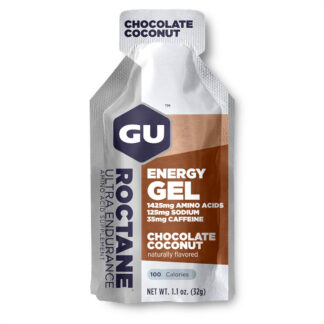 Gu Roctane Energy Gel (Chocolate Coconut - 35mg cafeína)