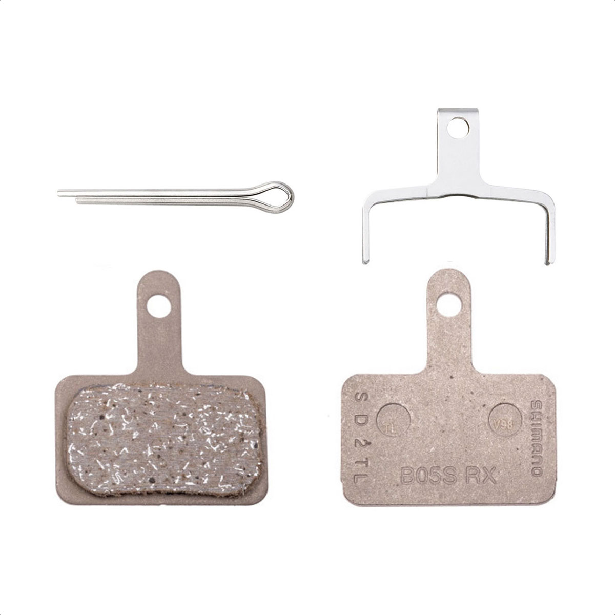 Pastillas Freno A Disco Shimano B05S-RX Resina (Blíster) - Imagen 2