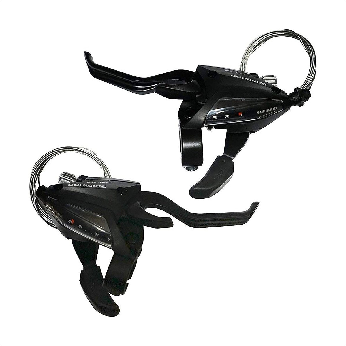 Manijas Integradas Shimano ST-EF500 Tourney 3x8v - Imagen 3