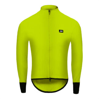 Campera Ciclismo Magenta 1.6 Rompeviento Fundamental (Amarillo Fluo)