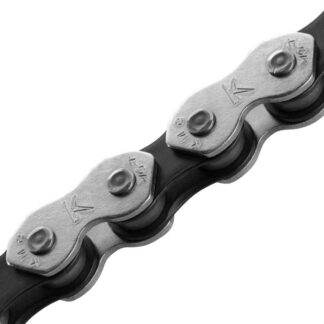 Cadena KMC K1 Narrow 1/2 x 3/32" 1v (Silver/Black)