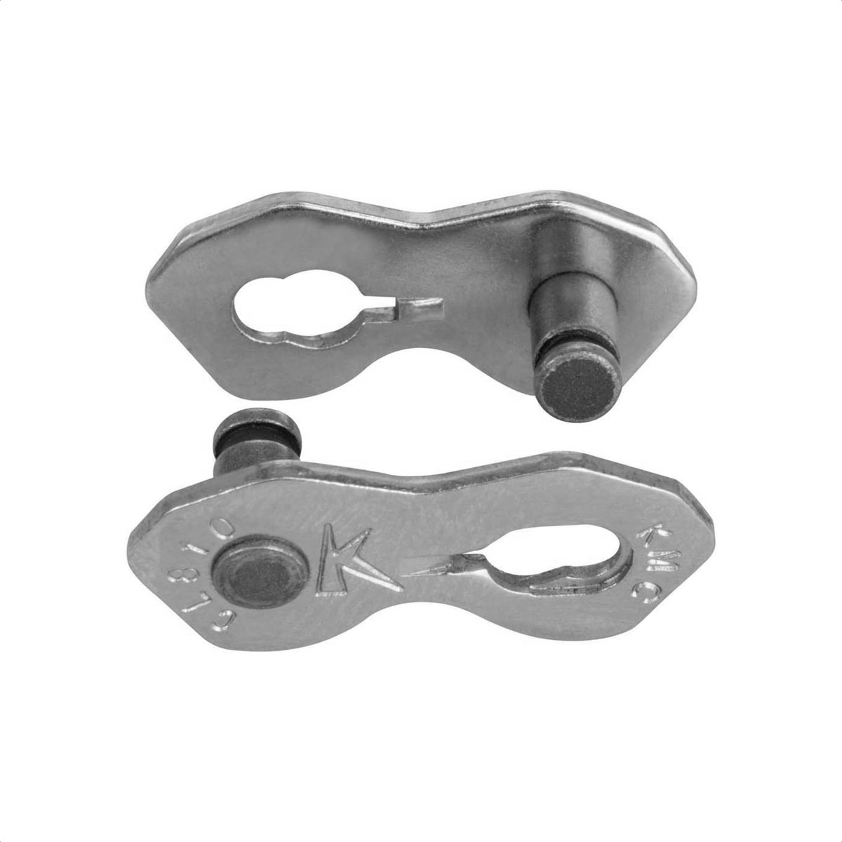 Cadena KMC K1 Narrow 1/2 x 3/32" 1v (Silver/Black) - Imagen 3