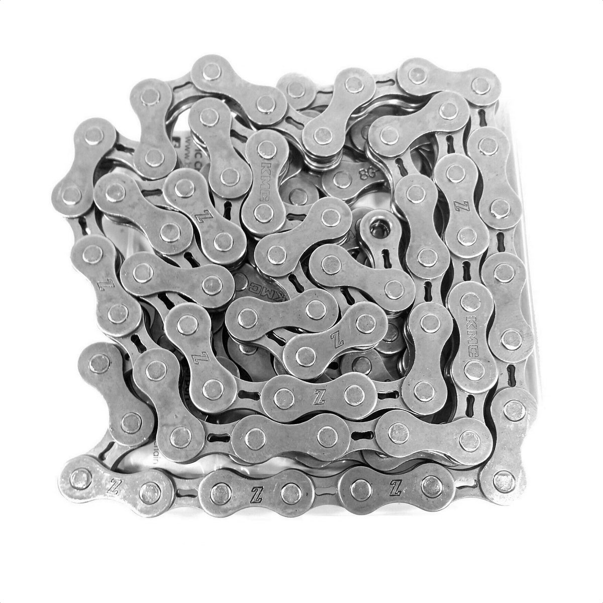 Cadena KMC Z6 1/2 x 3/32" Missing Link 6v (Gray) - Imagen 2