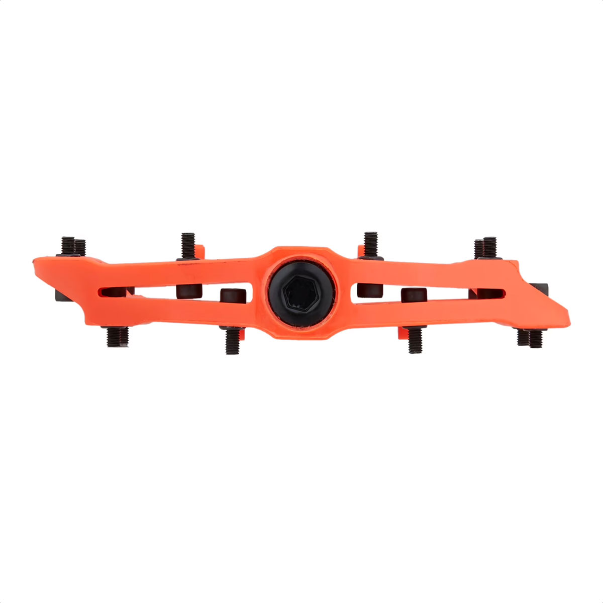 Pedales Plataforma HT Nano PA12A Mtb Dh Freeride (Orange) - Imagen 3