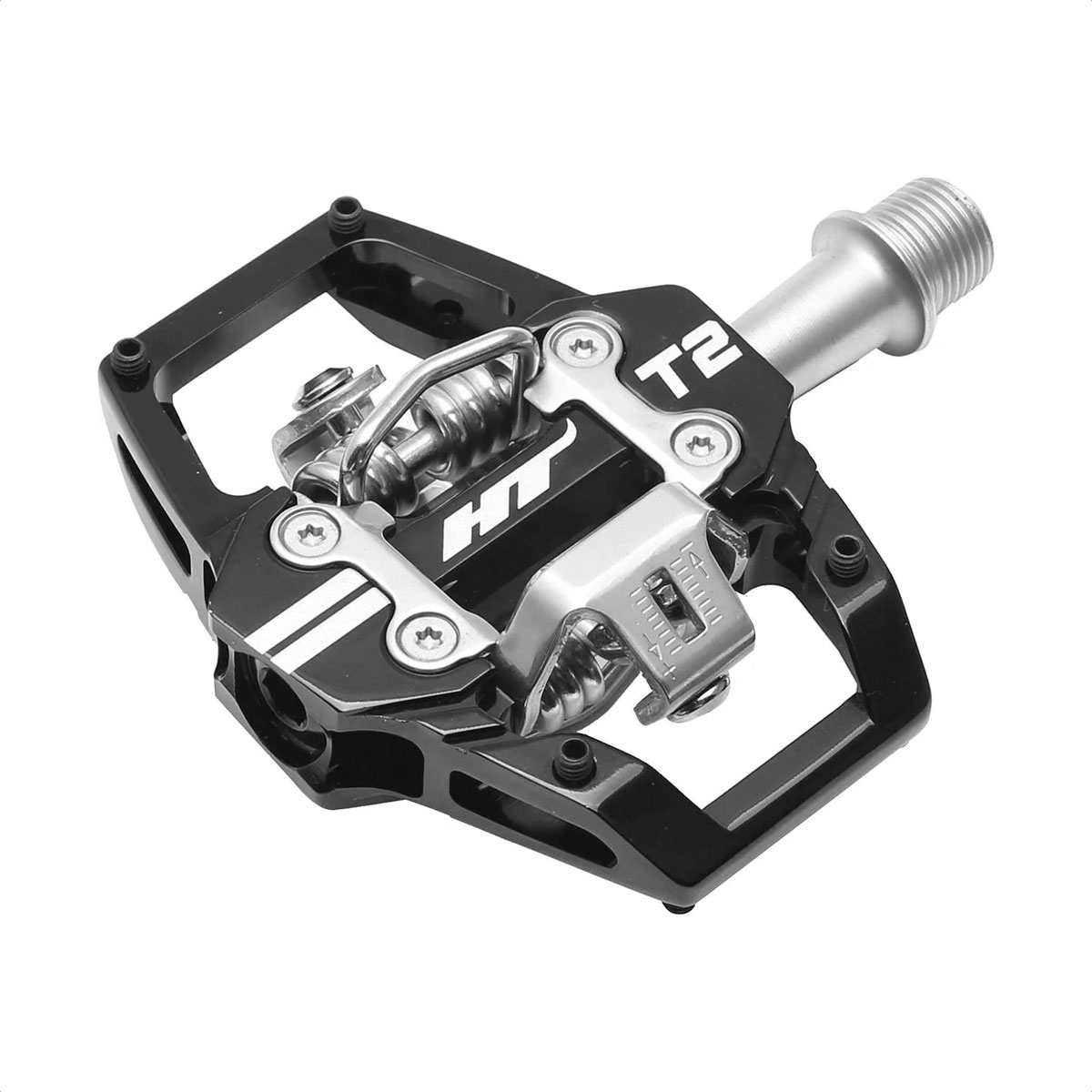 Pedales Automáticos MTB HT Enduro Race T2 (Black) - Imagen 2