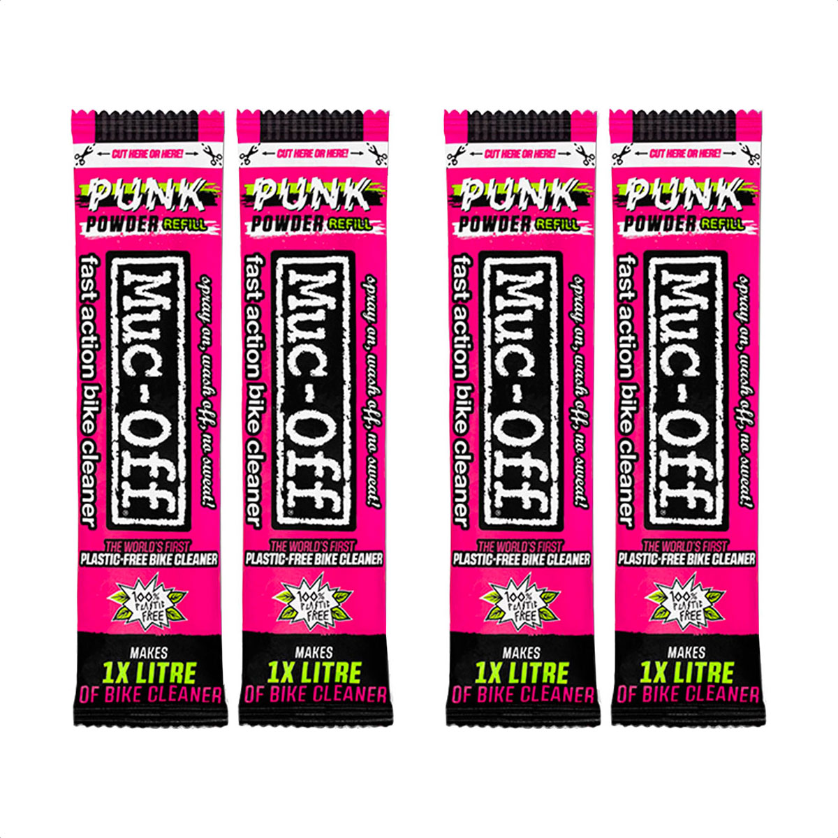 Limpiador Shampoo Muc-off Punk Powder Refill 4 Pack - Imagen 2