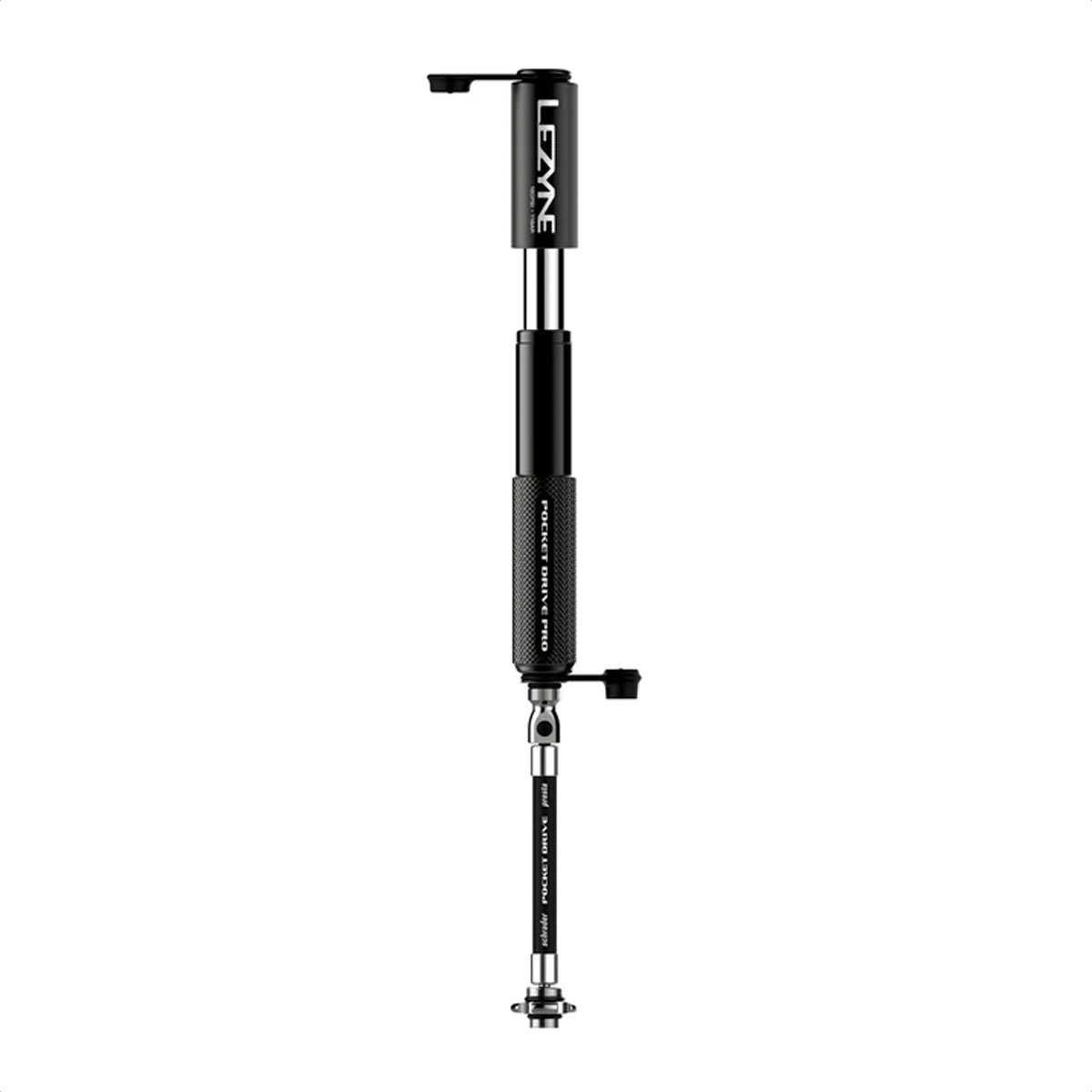 Inflador De Mano Lezyne Pocket Drive Pro Matte Black (160psi) - Imagen 2
