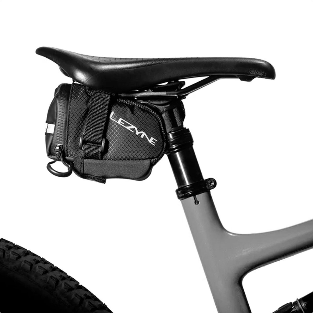 Bolso Bajo Asiento Lezyne S Caddy 0.3 Lts (Black/Black) - Imagen 3