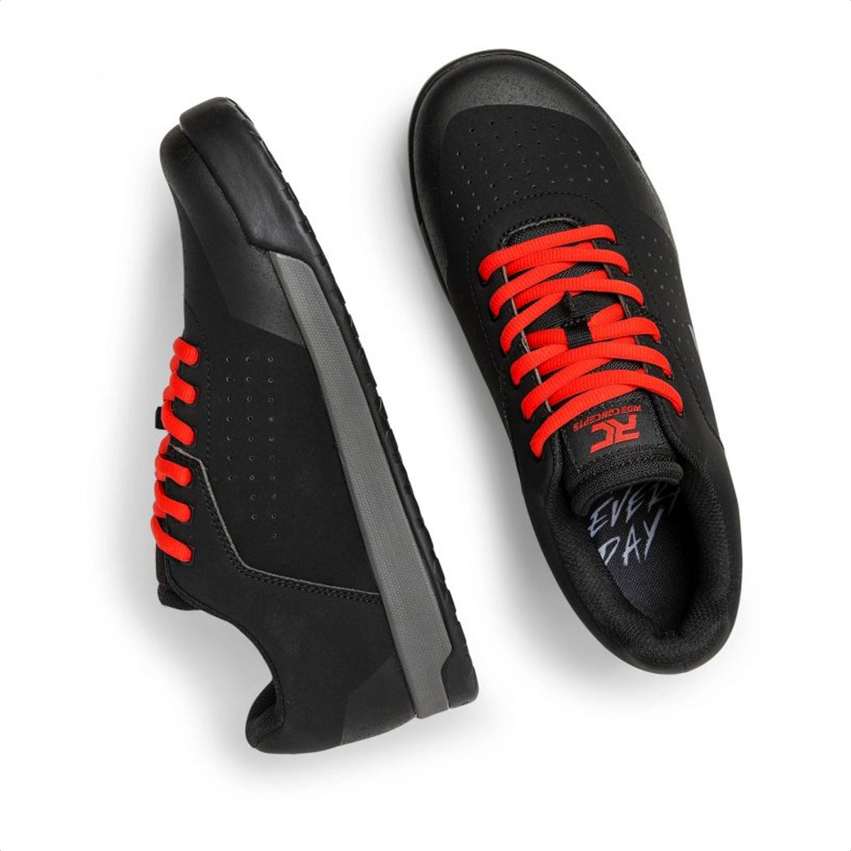 Zapatillas De MTB Ride Concepts Hellion (Black/Red) - Imagen 3
