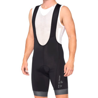 Calza Ciclismo Tirador 100% Exceeda Bib Shorts (Black/Charcoal)
