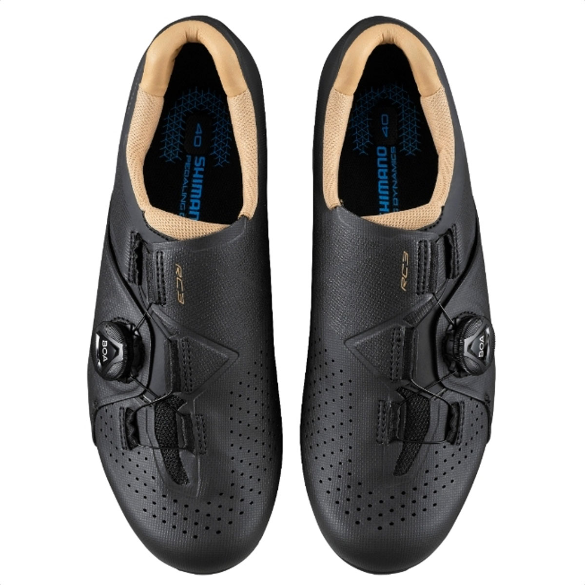 Zapatillas De Ruta Shimano RC300 Womens (Black) - Imagen 2