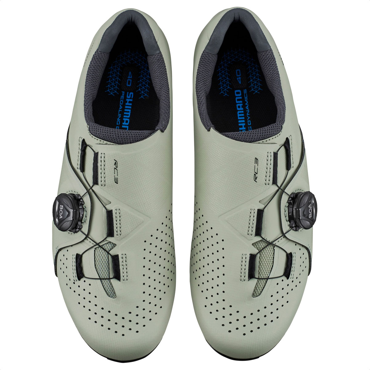 Zapatillas De Ruta Shimano RC300 Womens (Green) - Imagen 2