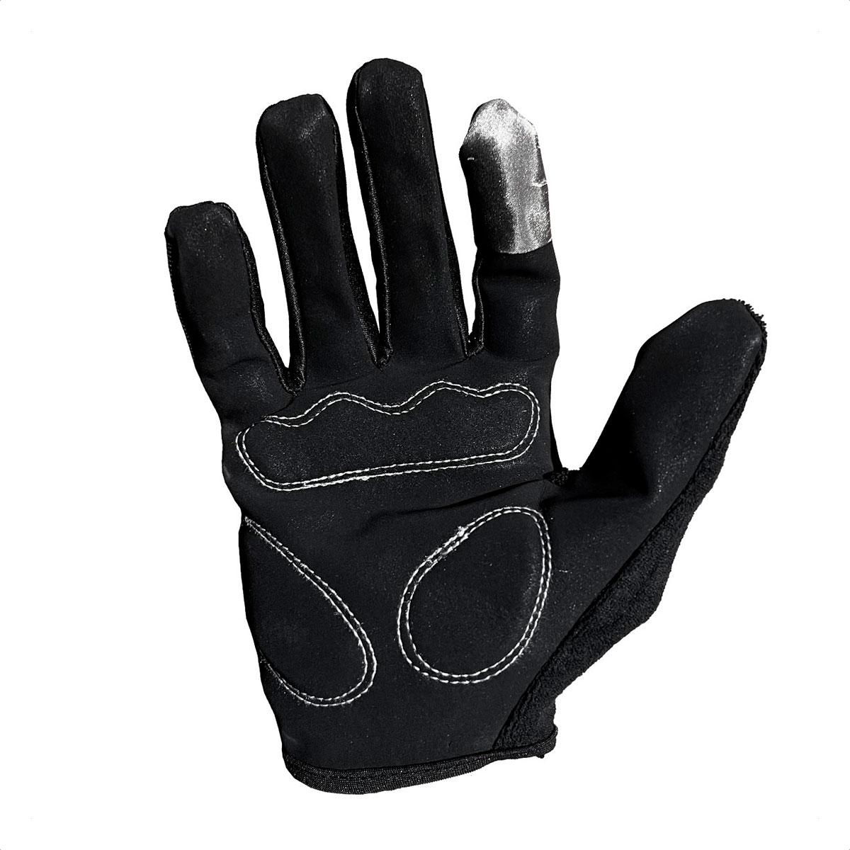 Guantes Ciclismo Dedos Largos Road Pro Gel Glove (Negro/Verde) - Imagen 2