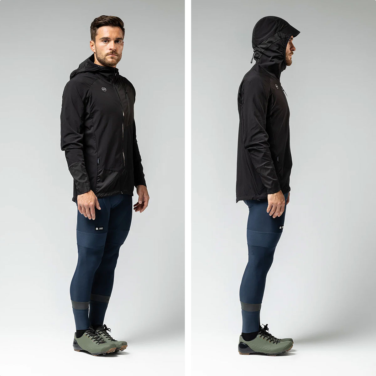Campera Chaqueta Ligera Gobik UNBEAT Hombre (Royal Black) - Imagen 3
