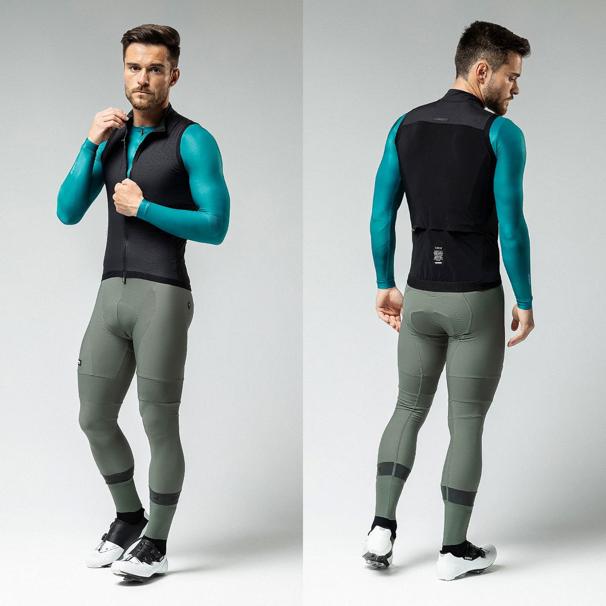 Chaleco Rompeviento Gobik VECTOR Hombre (Crow) - Imagen 3
